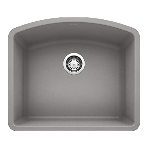 Single Bowl Metallic Gray Sinks