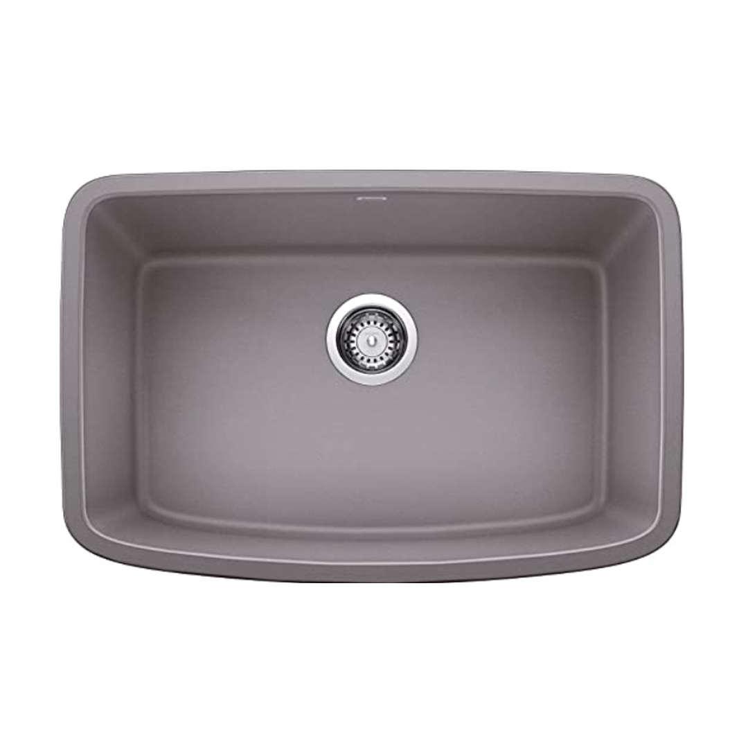 Super Single Bowl Metallic Gray Sinks
