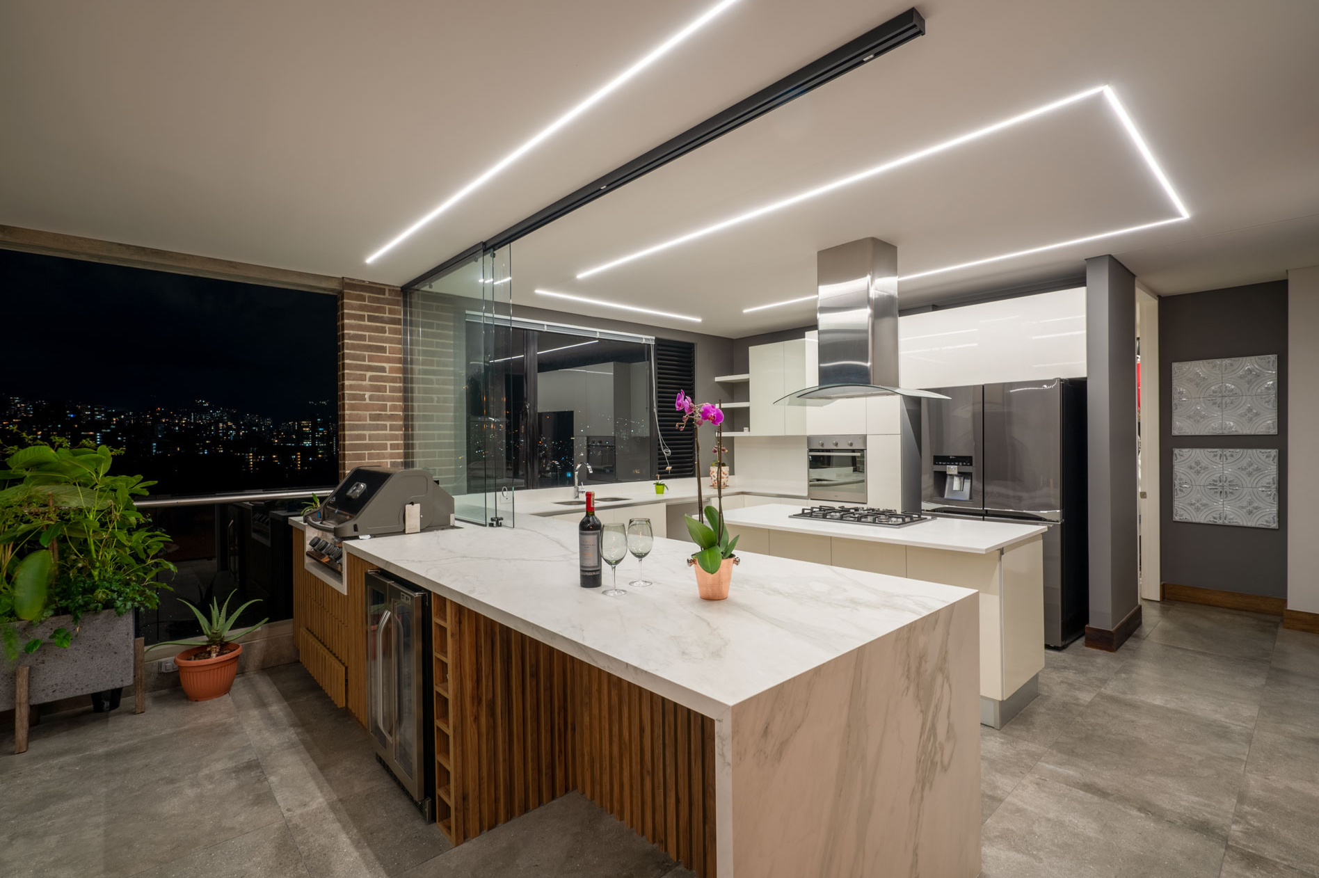 Grassi White Honed Porcelain