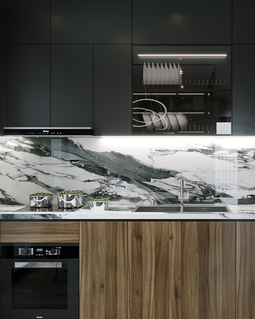 Panda White Marble Natural Stone