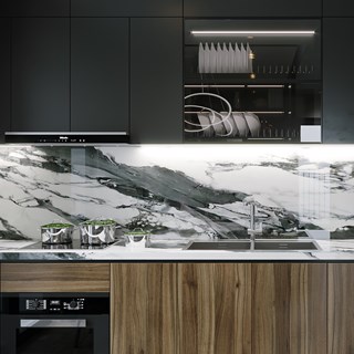 Panda White Marble Natural Stone